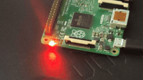Raspberry Pi ACT LED blinking